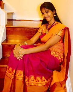 Classic South Cotton sari| Peacock saree | Thalamboo design | loomed Border saree | Bollywood sari | Traditional | Festive | Fine quality