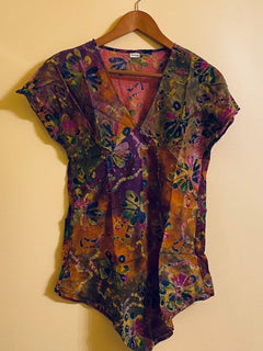 Tye n Dye Peplum Tops | Summer Cotton Shirts | Short Tops | Cotton Blouses | Women’s Shirts | Crinkled Cotton | Asymmetric Cotton shirts