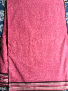 Unique Color mulmul Cotton sarees | Bagru Hand Block using Eco- Natural dyes | Trendy Summer comfort saris | | Ecoembrace sarees