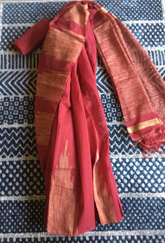 Semi Geecha Handloom Saree, Temple Weave Classic Indian Sari, Traditional Indian Clothing, Indian Wedding Sari, Ethnic Silk Sarong