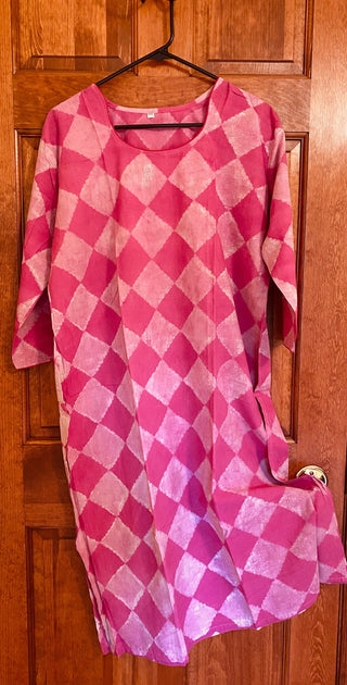 3XL Women’s Plus Size Kurtis | Hand Block Printed |...