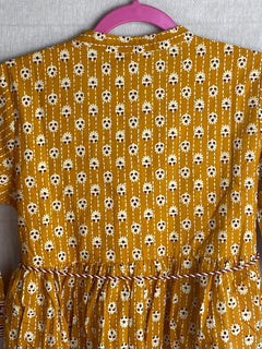 Hand block printed Tunic with mirror work |Cotton Print Shirt for women | Cotton Kurtis |Women’s Shirts | Cotton Blouse | Cotton Tunics S-XL