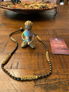 DHOKRA TRIBAL NECKLACE - Tribe Bonding Necklace, Antique Warrior Brass Necklace, Artisans Dhokra Brass Necklace, Tribal Brass Necklace Gift