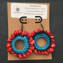 Stunningly Beautiful Exotic Hand crocheted Bohemian Earrings | Closeout Sale