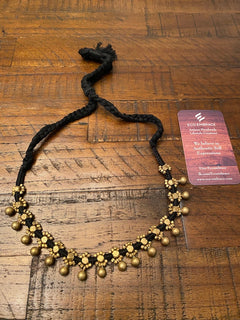 DHOKRA TRIBAL NECKLACE - Gunguru Choker Necklace, Classic Handcrafted Brass Necklace, Artisans Dhokra Brass Necklace, Women Antique Necklace
