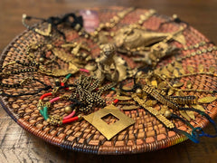 DHOKRA TRIBAL NECKLACE - Tribal Princess Necklace, Antique Princess Brass Necklace, Artisans Dhokra Brass Necklace, Women Brass Necklace