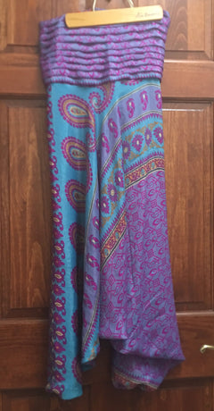 Printed Midi Dress - Strapless Printed Dress - Summer Pants - Indian Loungewear - Traditional Printed Pants - Buy 1 Get 1 Free