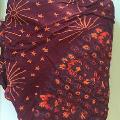 2 pack Peacock and Floral prints Rayon Cotton harem pants  | yoga pants | afghani pants | drop crotch pants| Brown sky Yoga Harem Pants