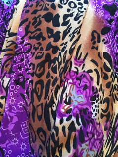 Tiger Leaopard prints Bollywood Doti pants with elastic and tie rope | yoga pants | Travel pants | Lounge Pants | Nach pants Dance pants|