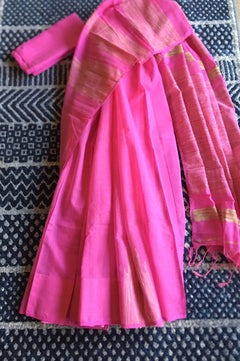 Semi Geecha Handloom Saree, Temple Weave Classic Indian Sari, Traditional Indian Clothing, Indian Wedding Sari, Ethnic Silk Sarong